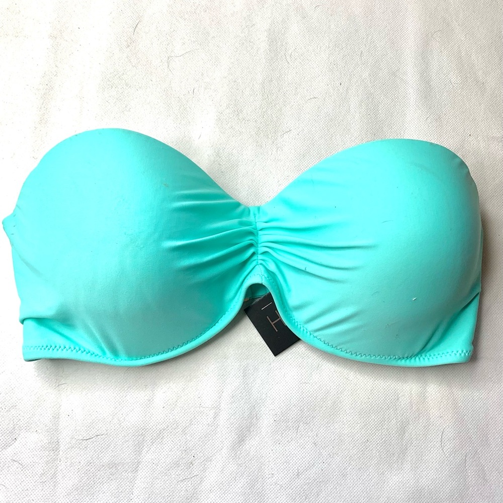 H2oh!. Strapless, Padded. Swim Top.